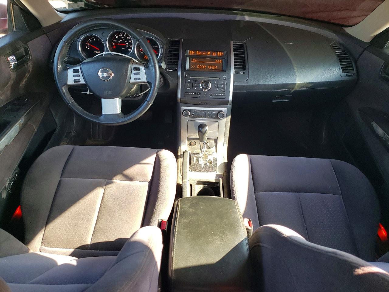 2007 Nissan Maxima 3.5 Se Red vin: 1N4BA41E87C834913