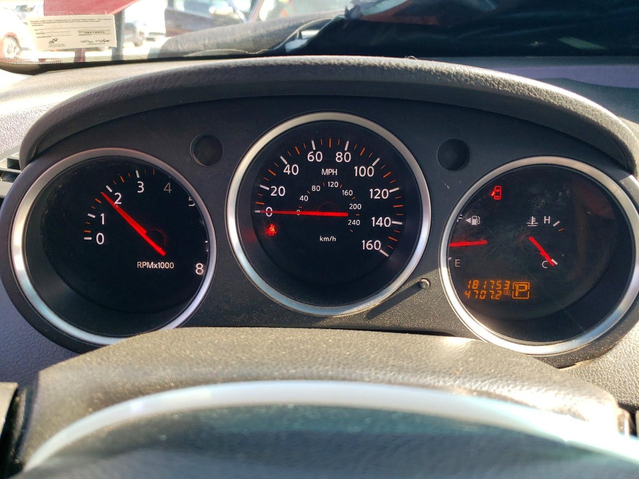 2007 Nissan Maxima 3.5 Se Red vin: 1N4BA41E87C834913