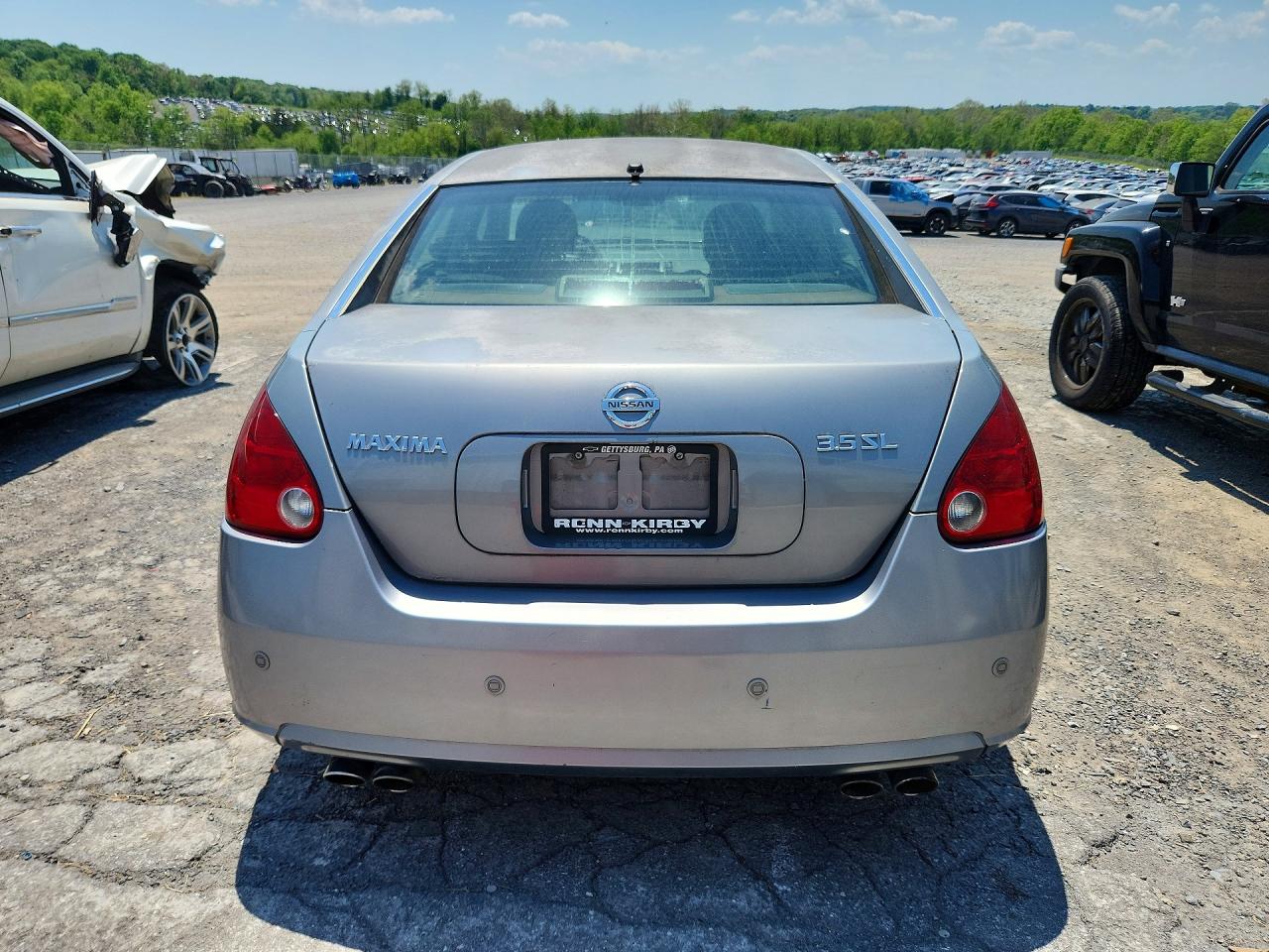 2007 Nissan Maxima 3.5 Se Silver vin: 1N4BA41E87C856054