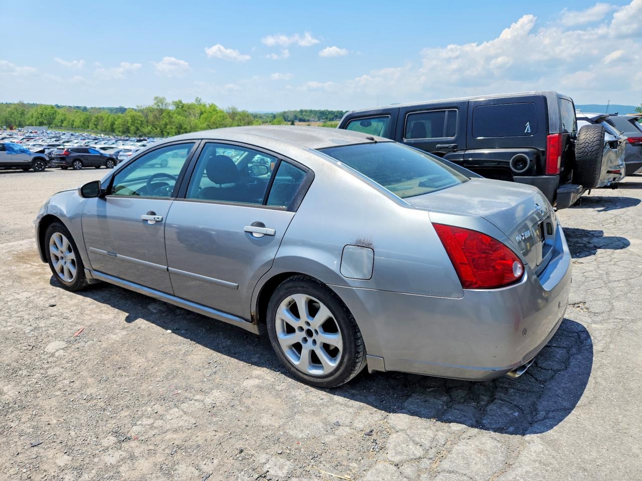 2007 Nissan Maxima 3.5 Se Silver vin: 1N4BA41E87C856054