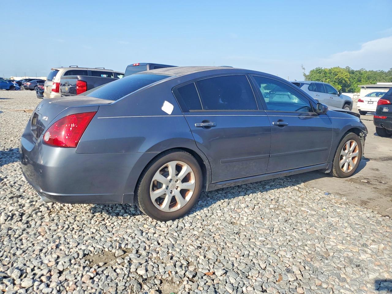 2007 Nissan Maxima 3.5 Se Серый vin: 1N4BA41E87C858662