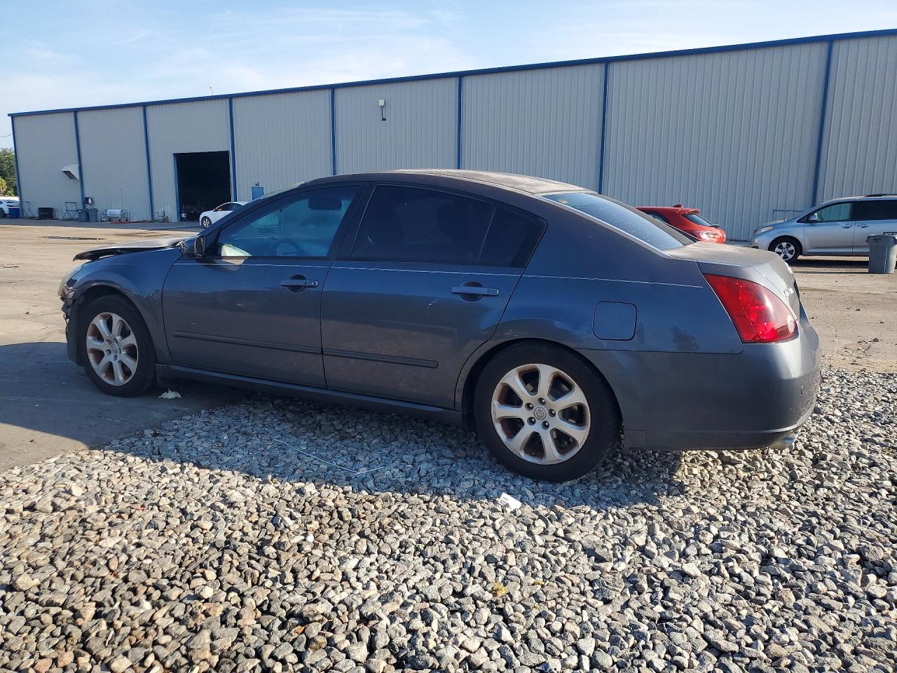 2007 Nissan Maxima 3.5 Se Серый vin: 1N4BA41E87C858662