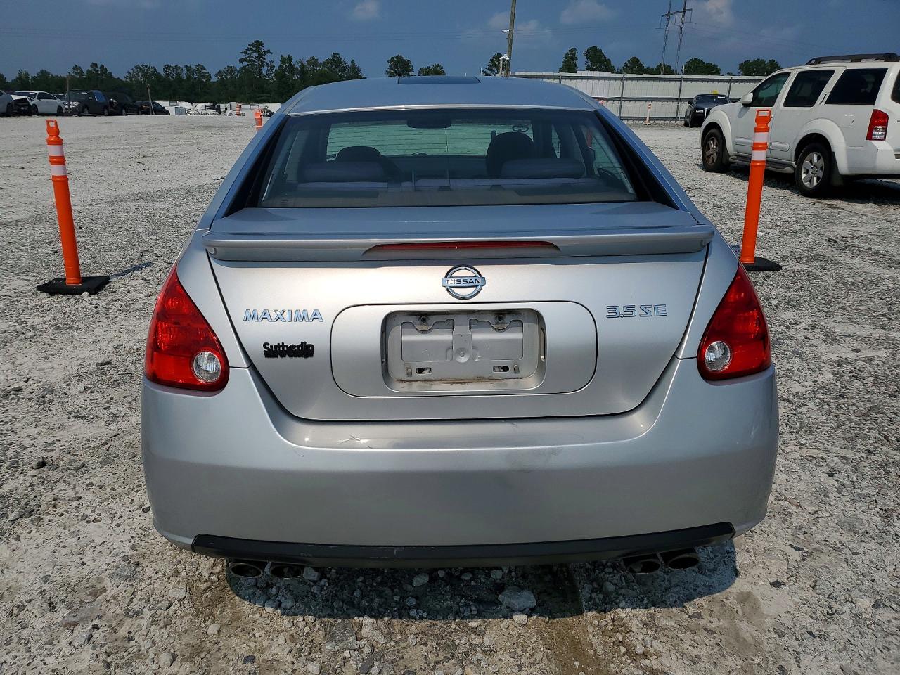 2008 Nissan Maxima 3.5 Se Silver vin: 1N4BA41E88C815425