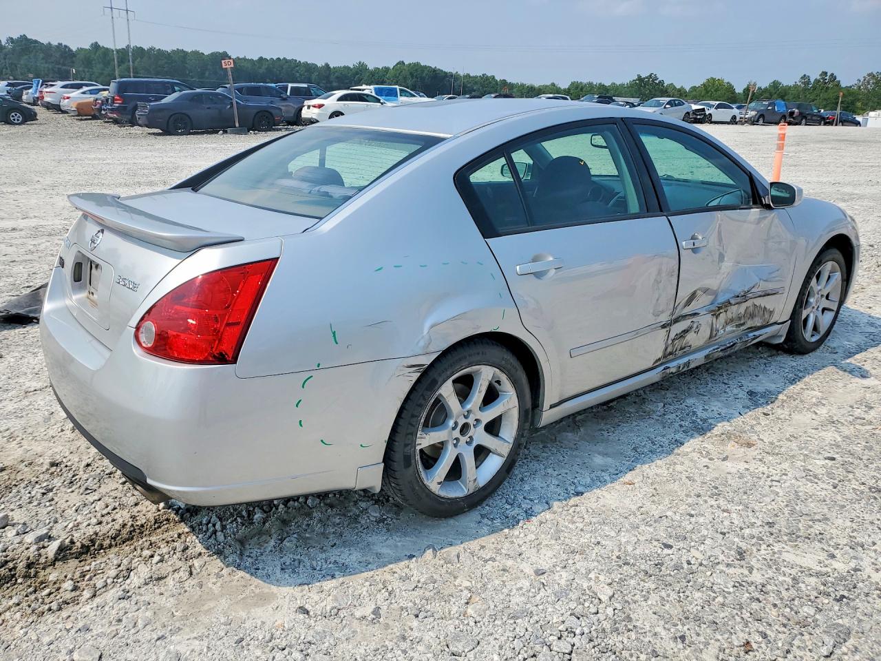 2008 Nissan Maxima 3.5 Se Silver vin: 1N4BA41E88C815425