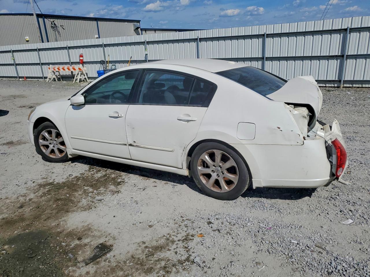 2008 Nissan Maxima 3.5 Se White vin: 1N4BA41E88C819670