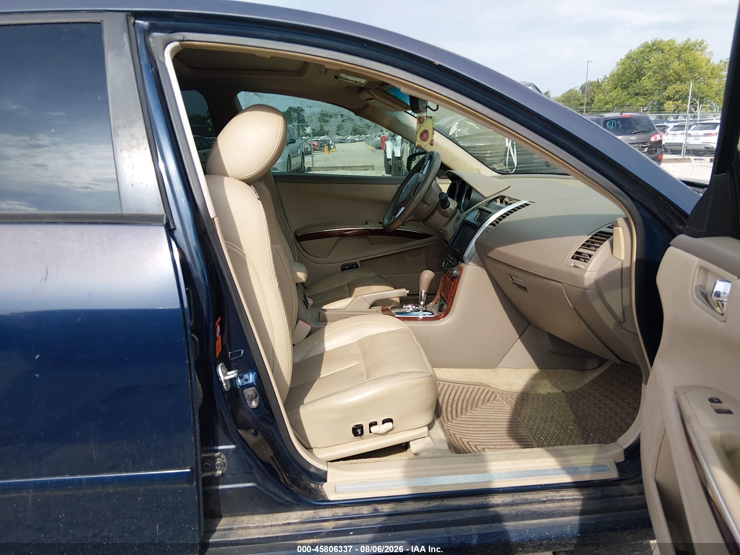 2008 Nissan Maxima 3.5 Sl Dark Blue vin: 1N4BA41E88C819961
