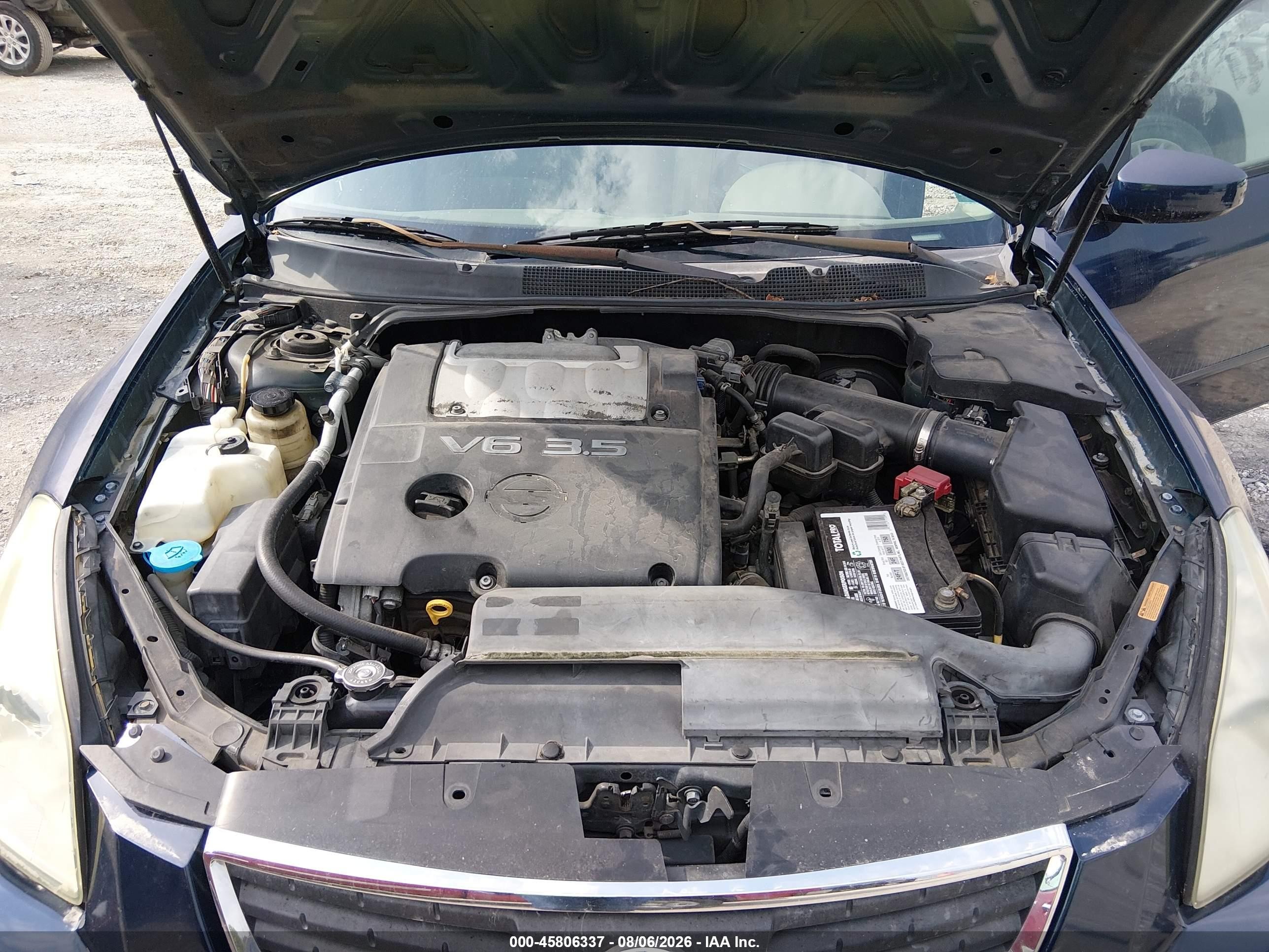2008 Nissan Maxima 3.5 Sl Dark Blue vin: 1N4BA41E88C819961