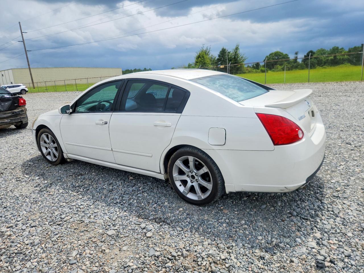 2008 Nissan Maxima 3.5 Se White vin: 1N4BA41E88C833746