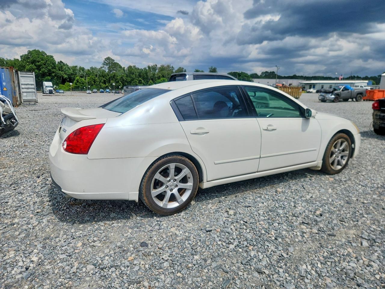 2008 Nissan Maxima 3.5 Se White vin: 1N4BA41E88C833746