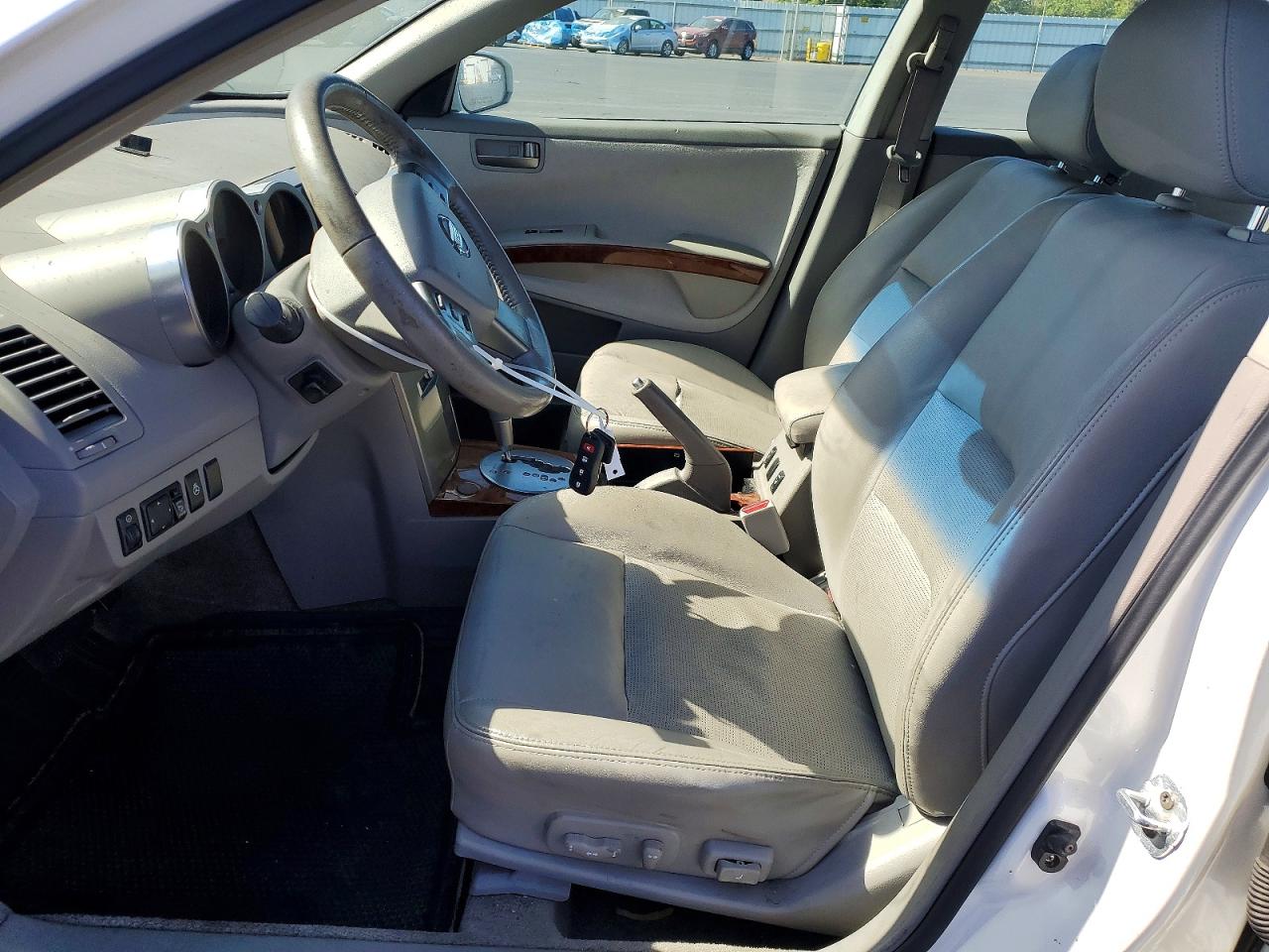 2004 Nissan Maxima 3.5 Se White vin: 1N4BA41E94C833054