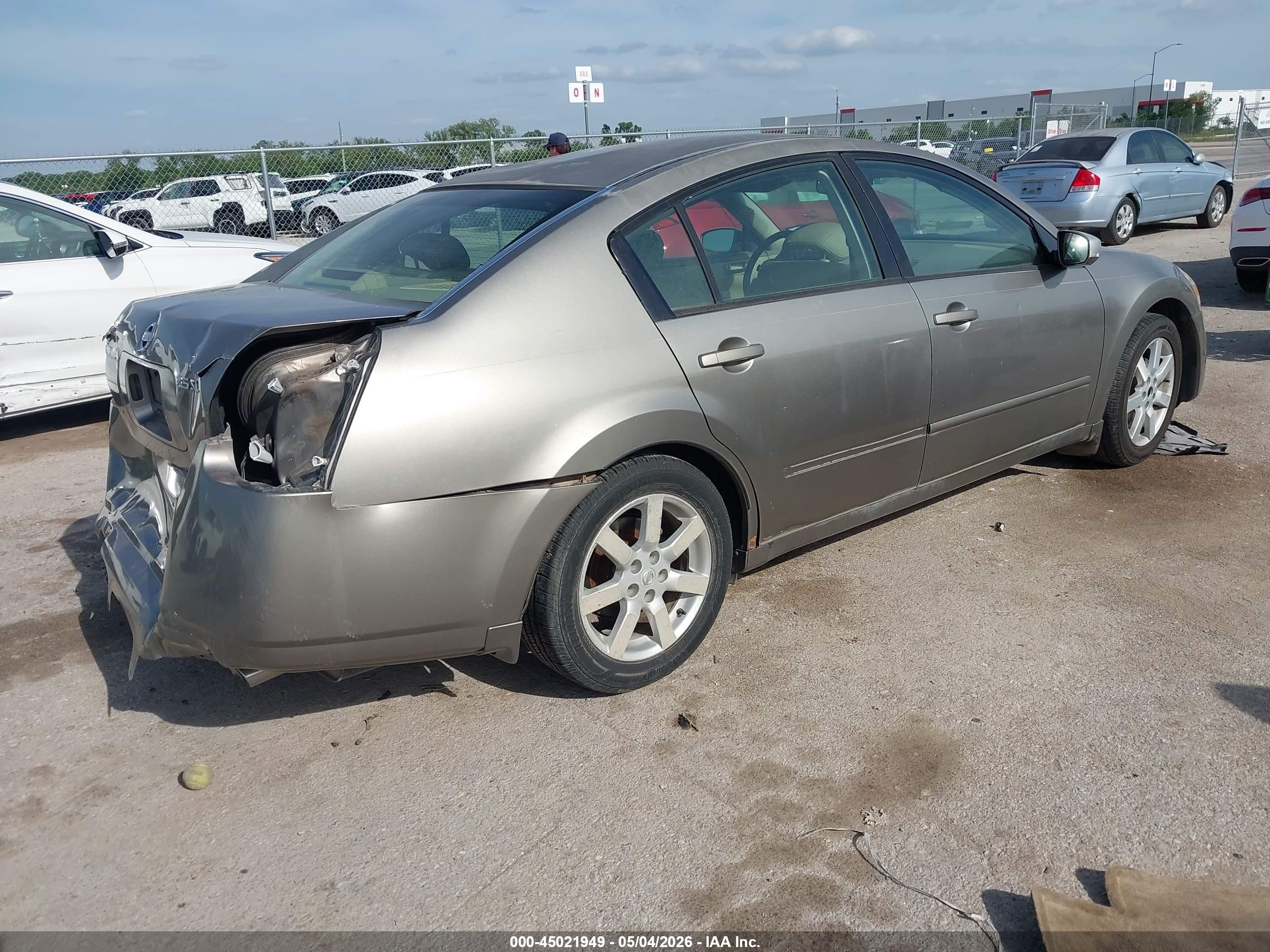2004 Nissan Maxima 3.5 Sl Gold vin: 1N4BA41E94C862909