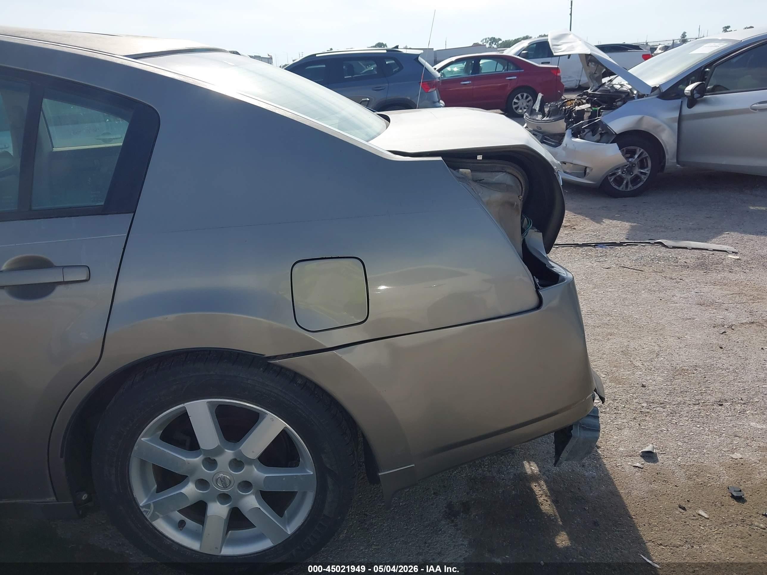 2004 Nissan Maxima 3.5 Sl Gold vin: 1N4BA41E94C862909