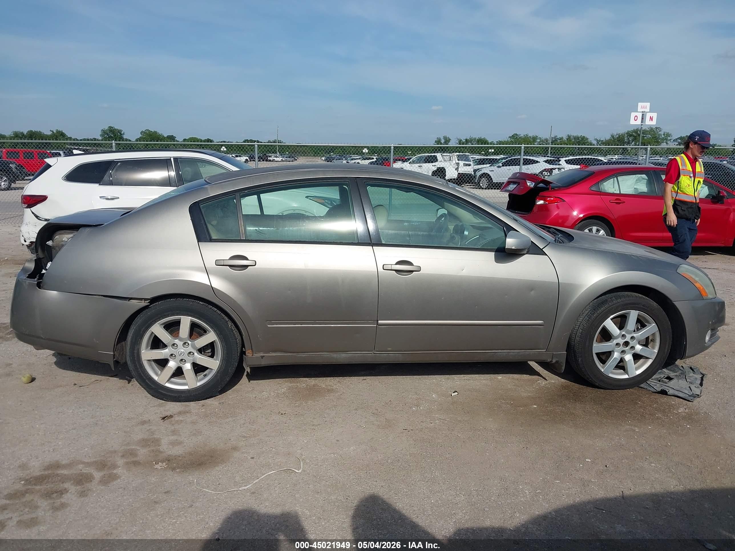 2004 Nissan Maxima 3.5 Sl Gold vin: 1N4BA41E94C862909