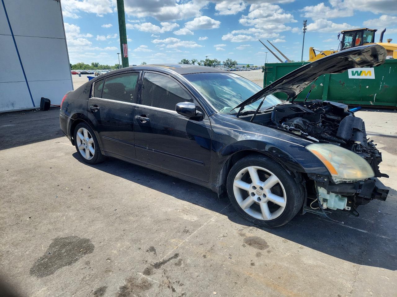 2004 Nissan Maxima Black vin: 1N4BA41E94C882111