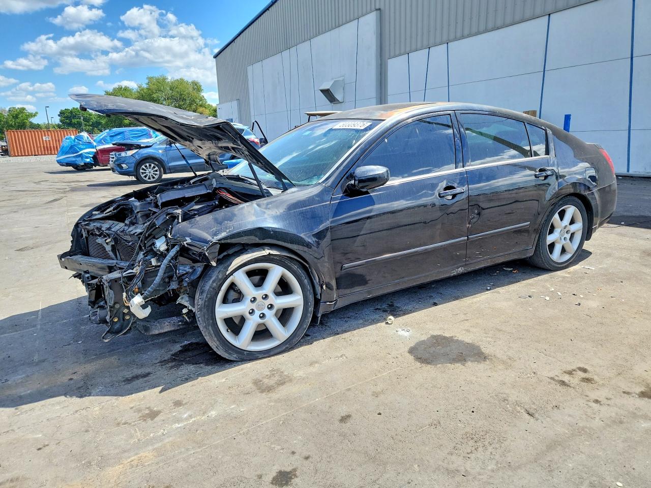 2004 Nissan Maxima Black vin: 1N4BA41E94C882111
