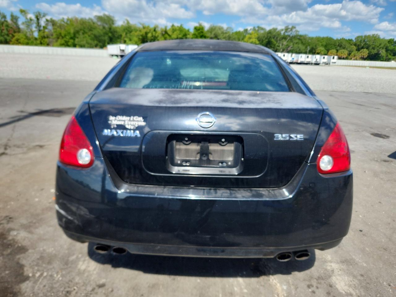 2004 Nissan Maxima Black vin: 1N4BA41E94C882111
