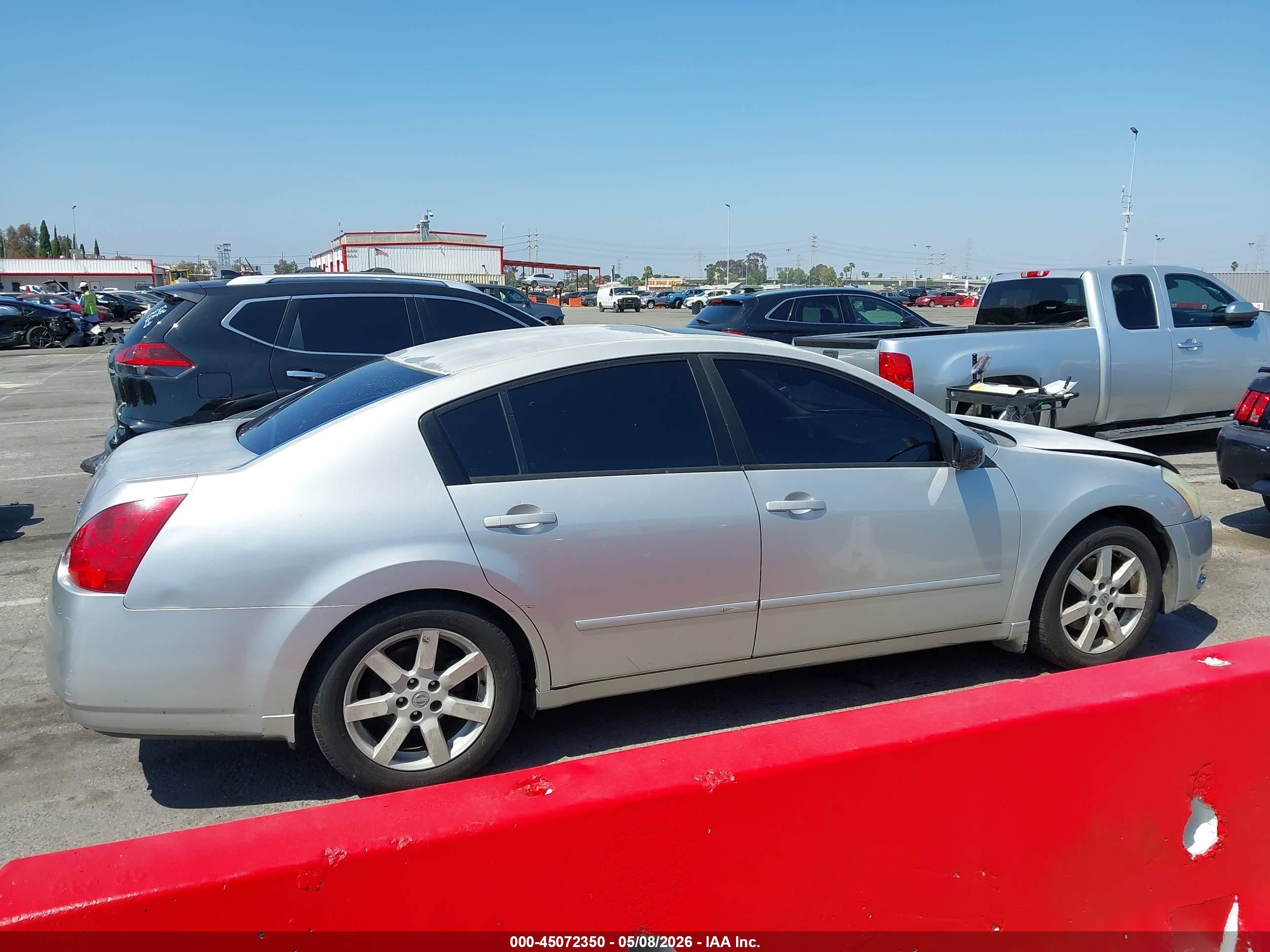 2004 Nissan Maxima 3.5 Sl Silver vin: 1N4BA41E94C886613
