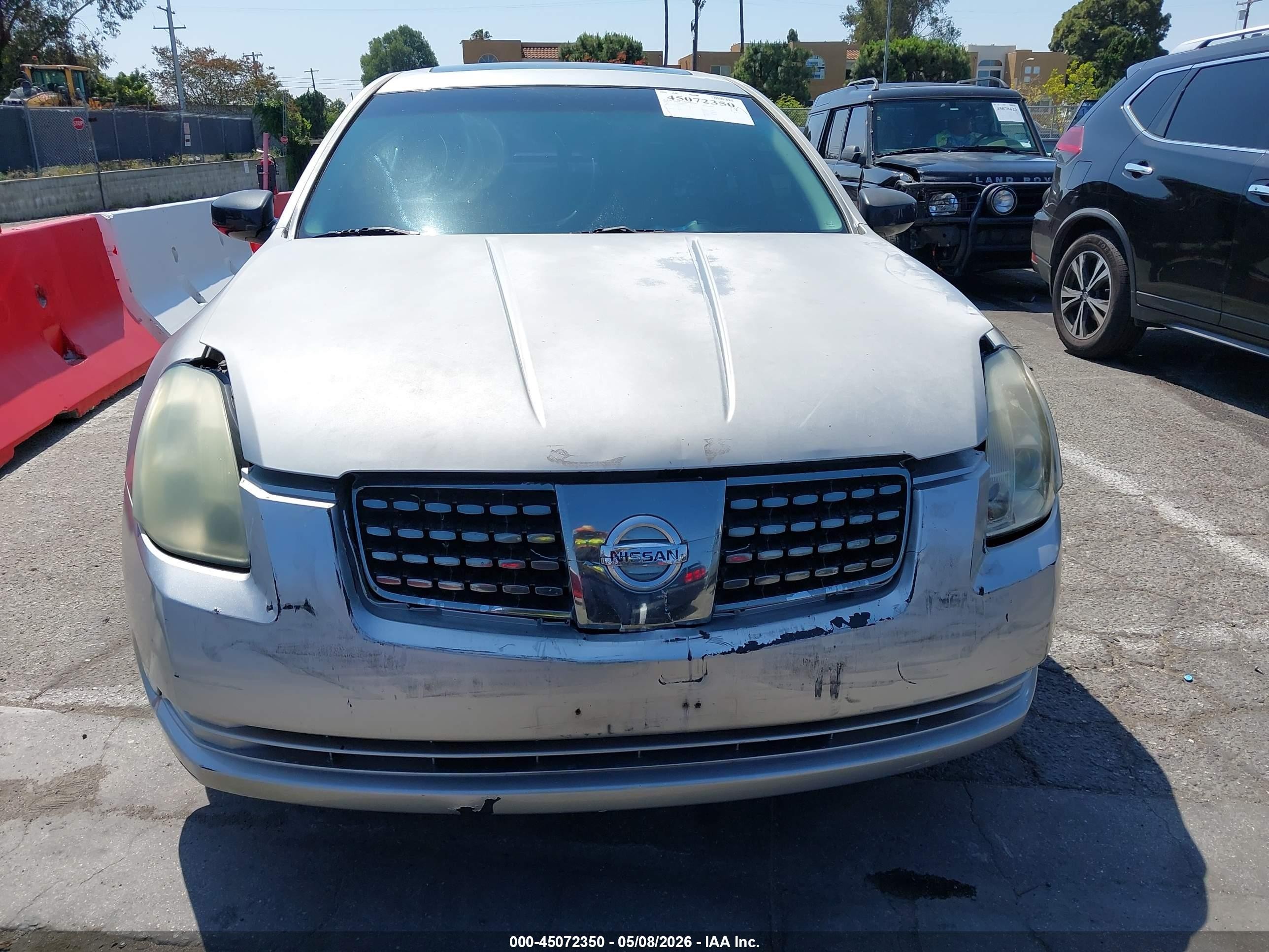 2004 Nissan Maxima 3.5 Sl Silver vin: 1N4BA41E94C886613