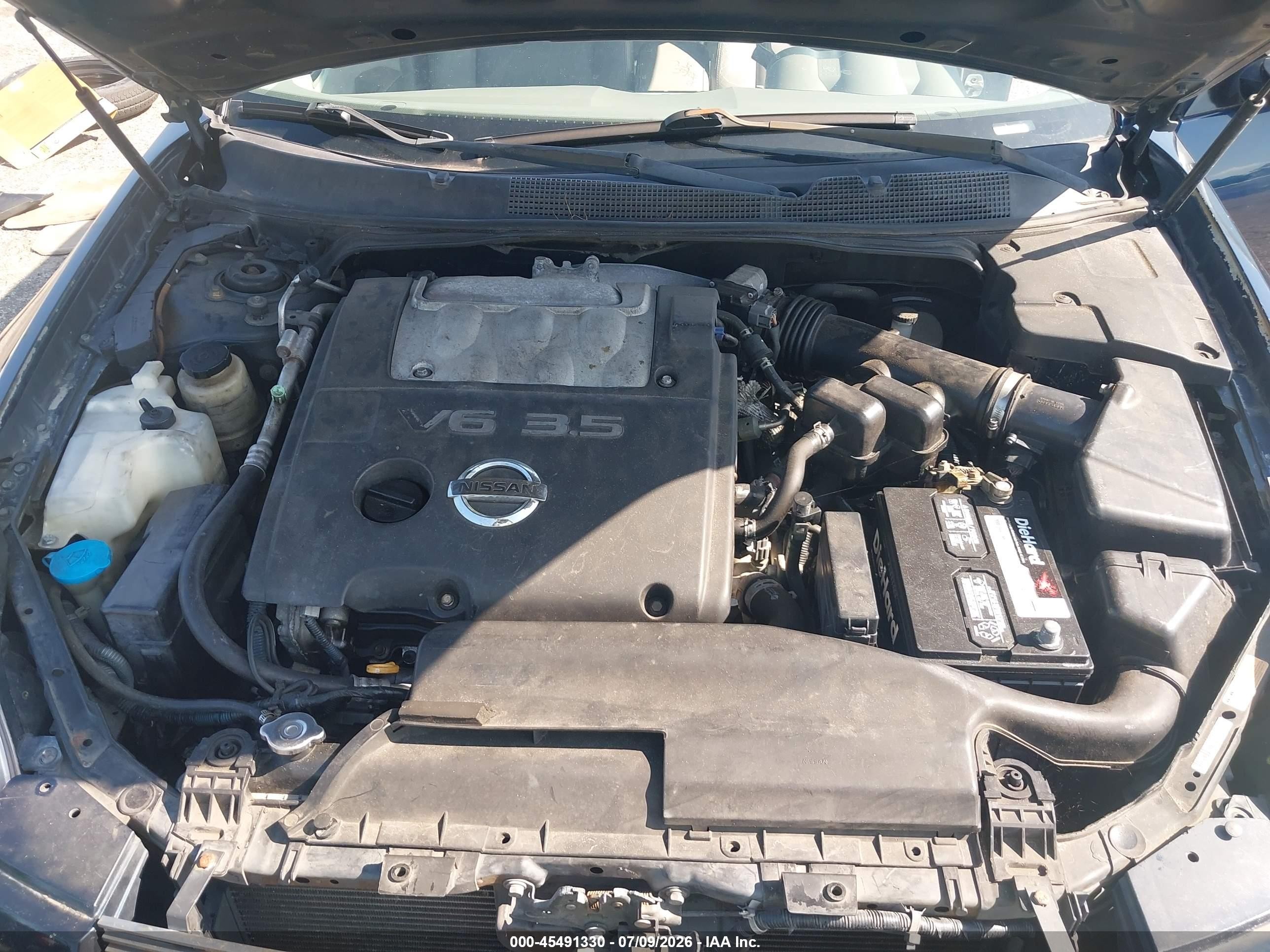 2005 Nissan Maxima 3.5 Se Blue vin: 1N4BA41E95C828860