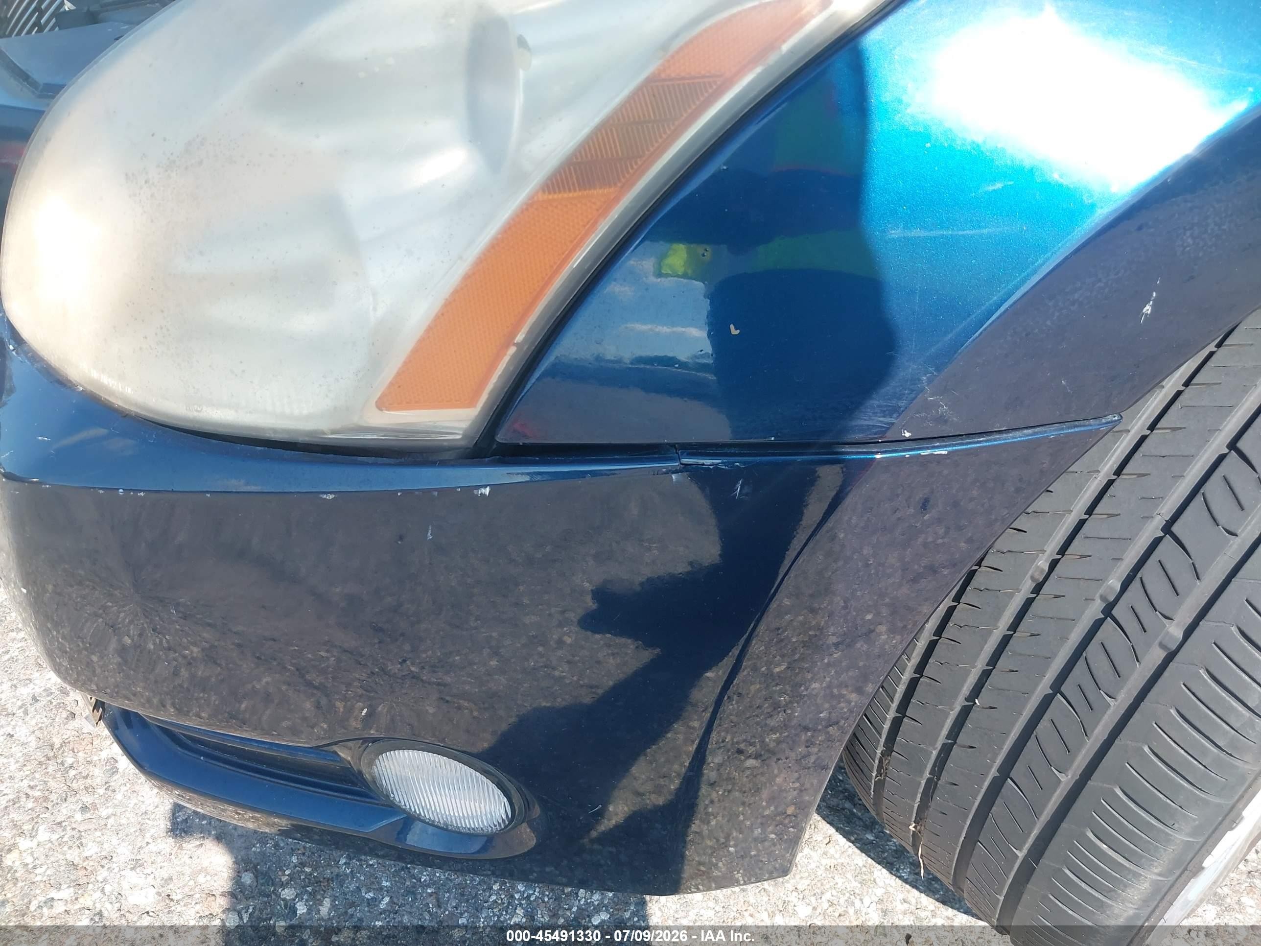 2005 Nissan Maxima 3.5 Se Blue vin: 1N4BA41E95C828860
