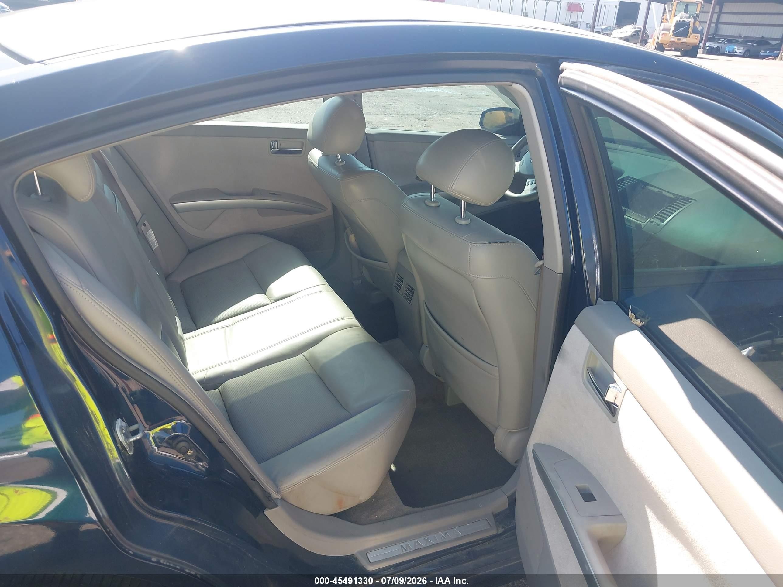 2005 Nissan Maxima 3.5 Se Blue vin: 1N4BA41E95C828860