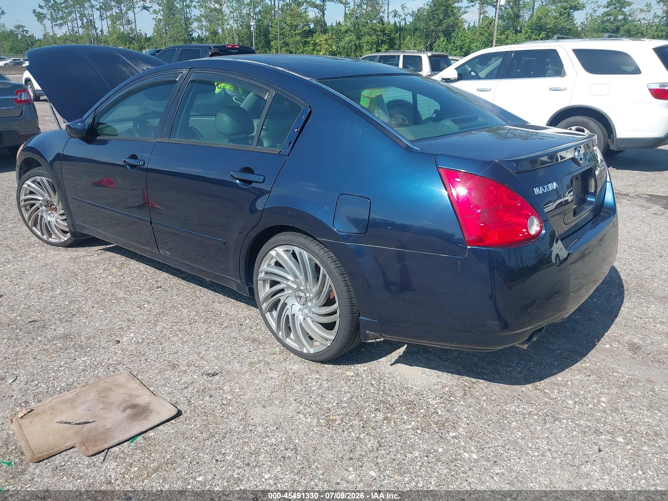 2005 Nissan Maxima 3.5 Se Blue vin: 1N4BA41E95C828860