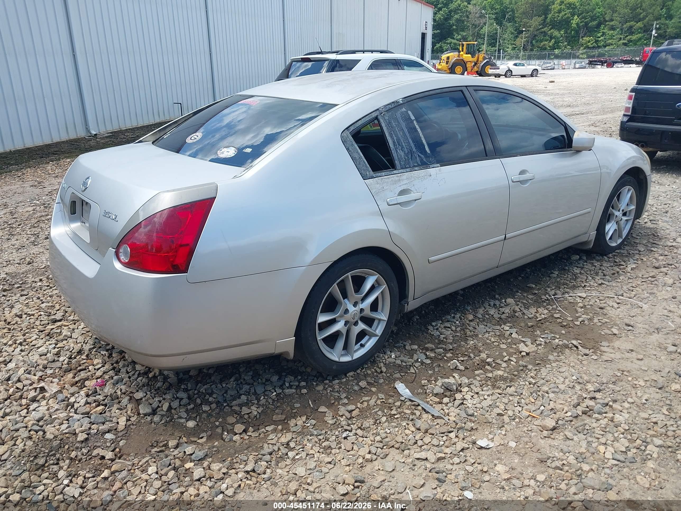 2005 Nissan Maxima 3.5 Sl Silver vin: 1N4BA41E95C854763