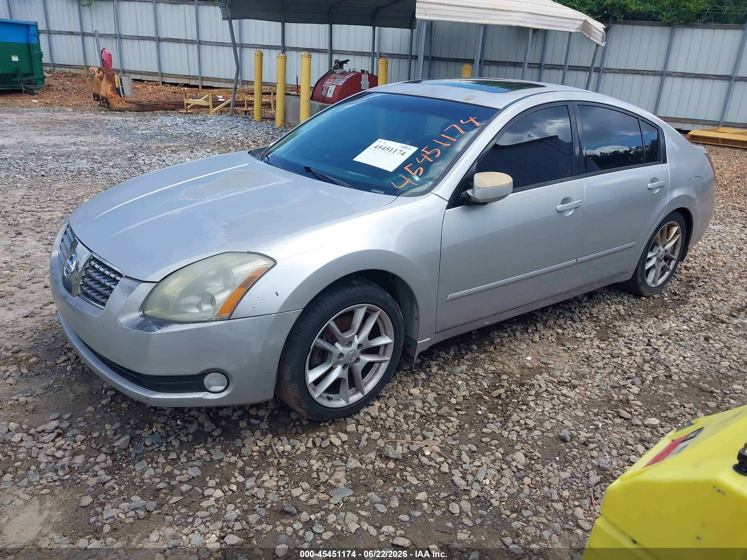 2005 Nissan Maxima 3.5 Sl Silver vin: 1N4BA41E95C854763