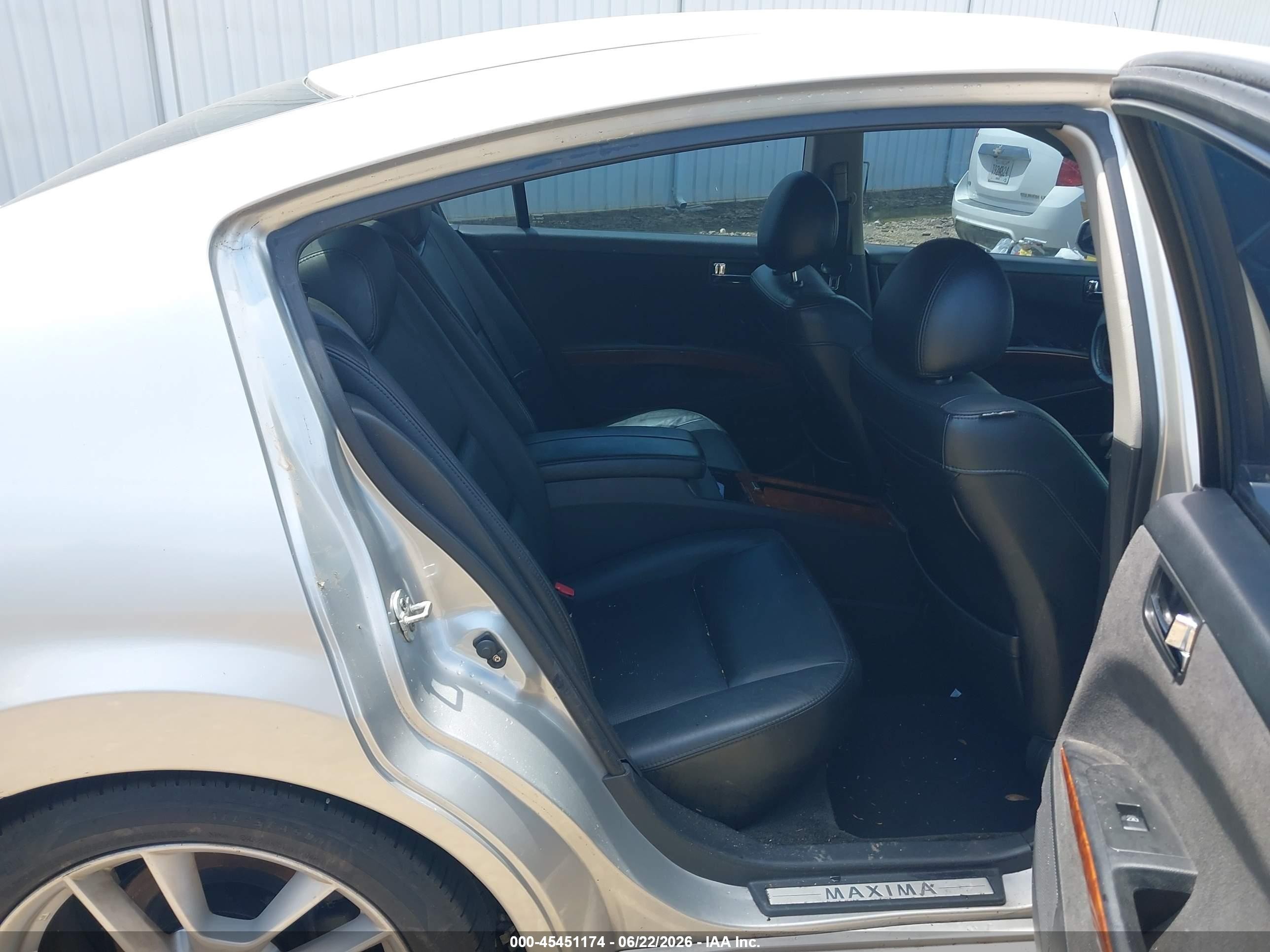 2005 Nissan Maxima 3.5 Sl Silver vin: 1N4BA41E95C854763