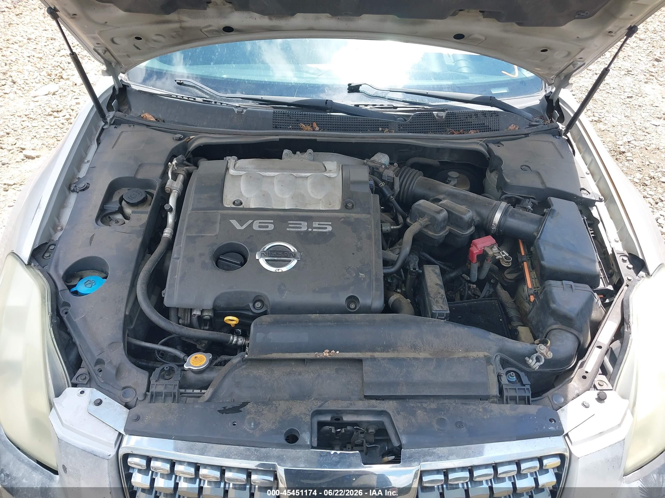 2005 Nissan Maxima 3.5 Sl Silver vin: 1N4BA41E95C854763