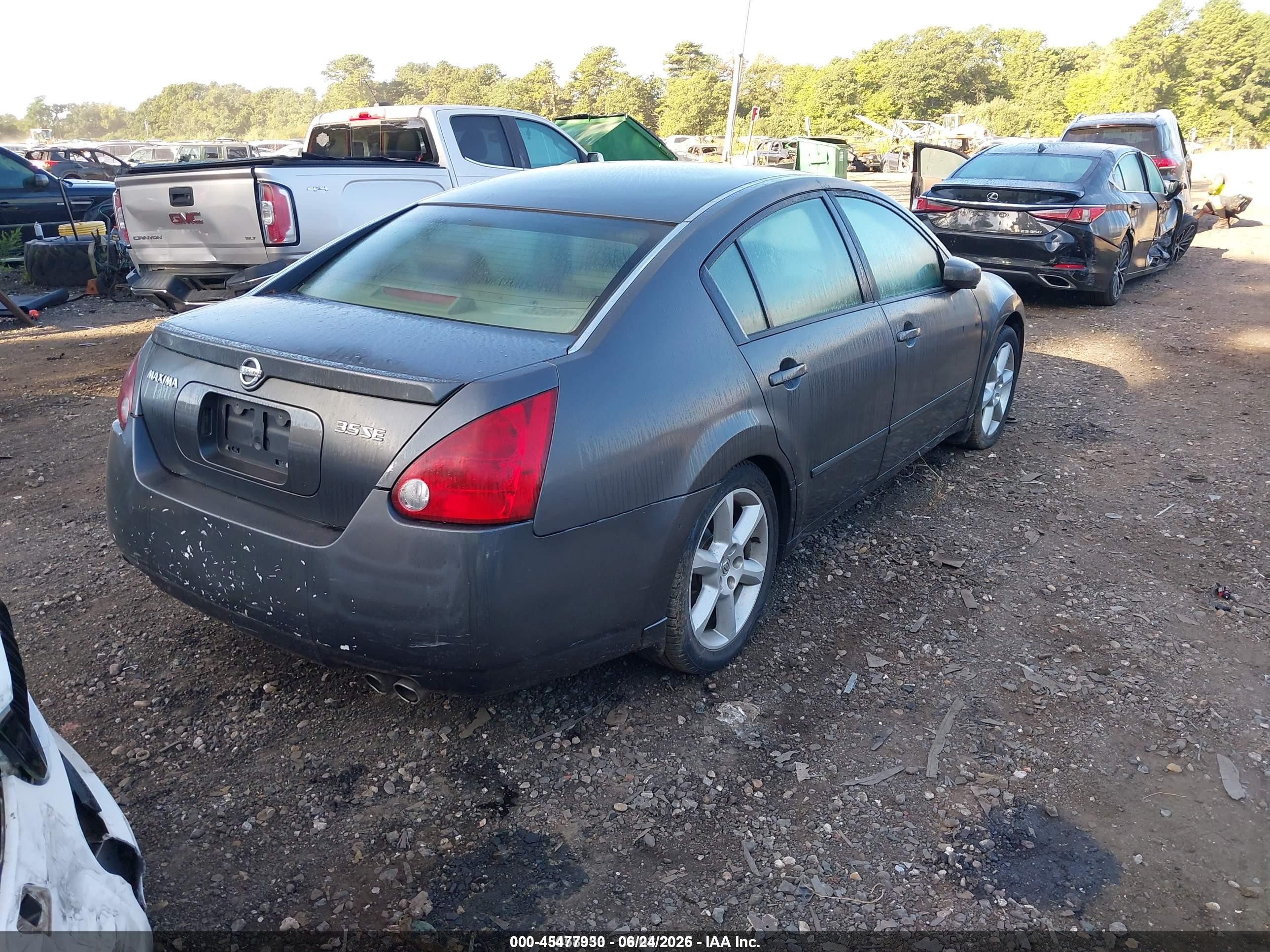 2005 Nissan Maxima 3.5 Se Beige vin: 1N4BA41E95C855556