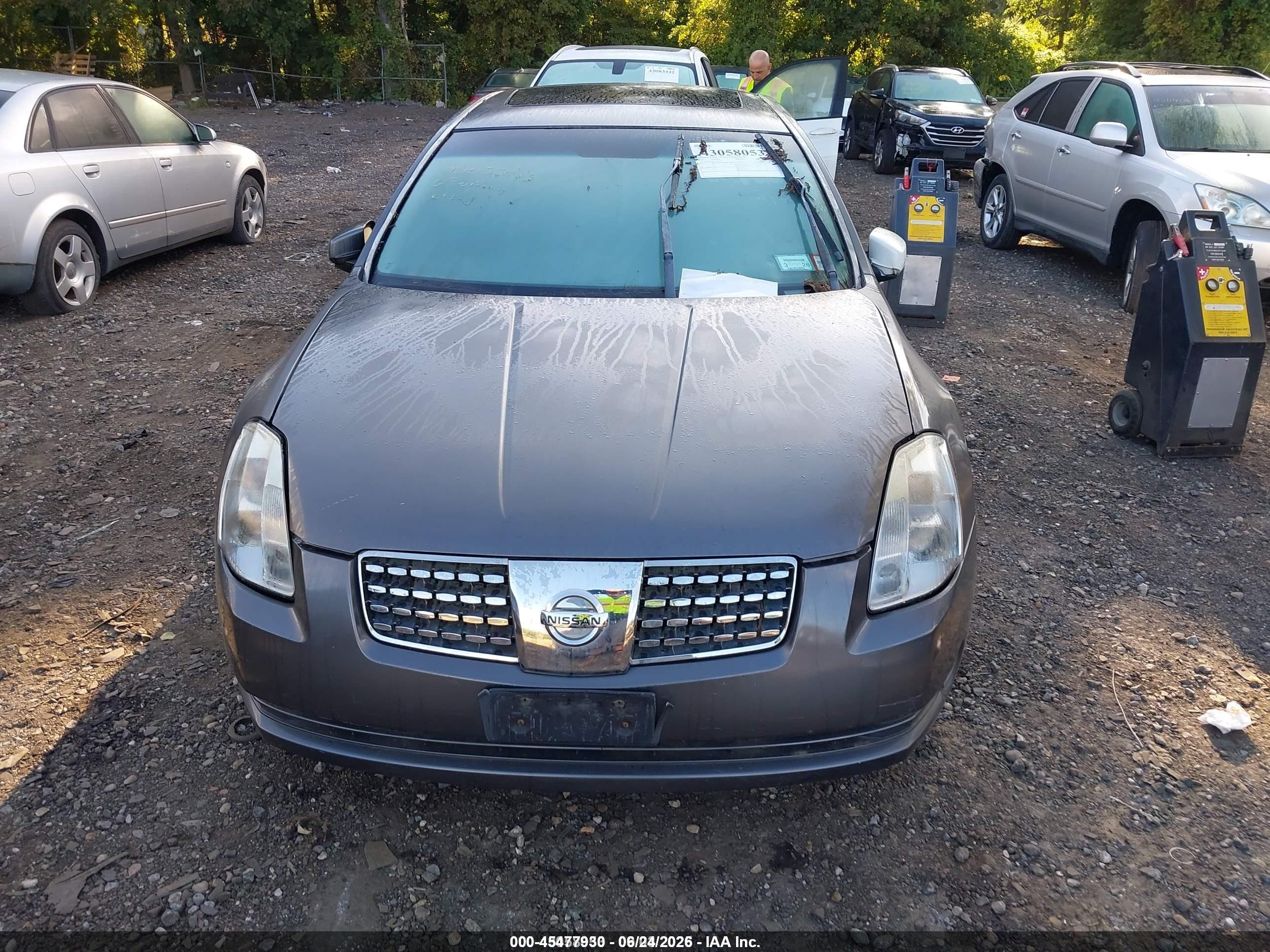 2005 Nissan Maxima 3.5 Se Beige vin: 1N4BA41E95C855556