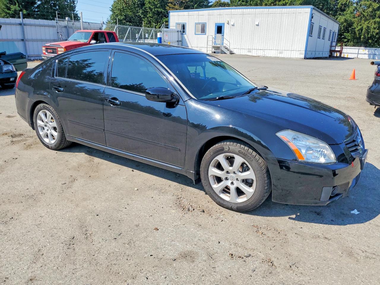 2007 Nissan Maxima 3.5 Se Black vin: 1N4BA41E97C823399