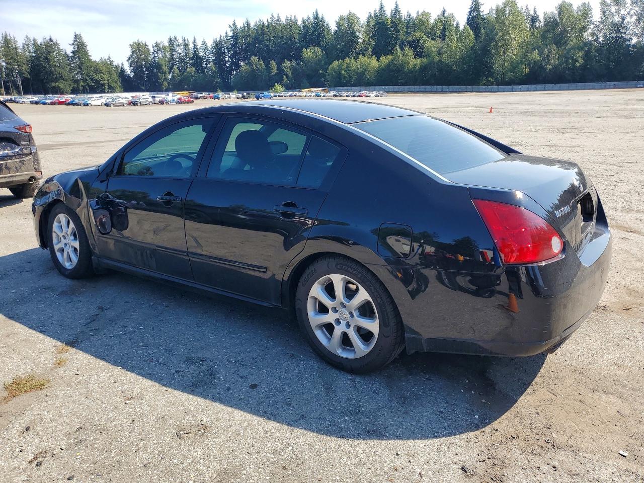2007 Nissan Maxima 3.5 Se Black vin: 1N4BA41E97C823399