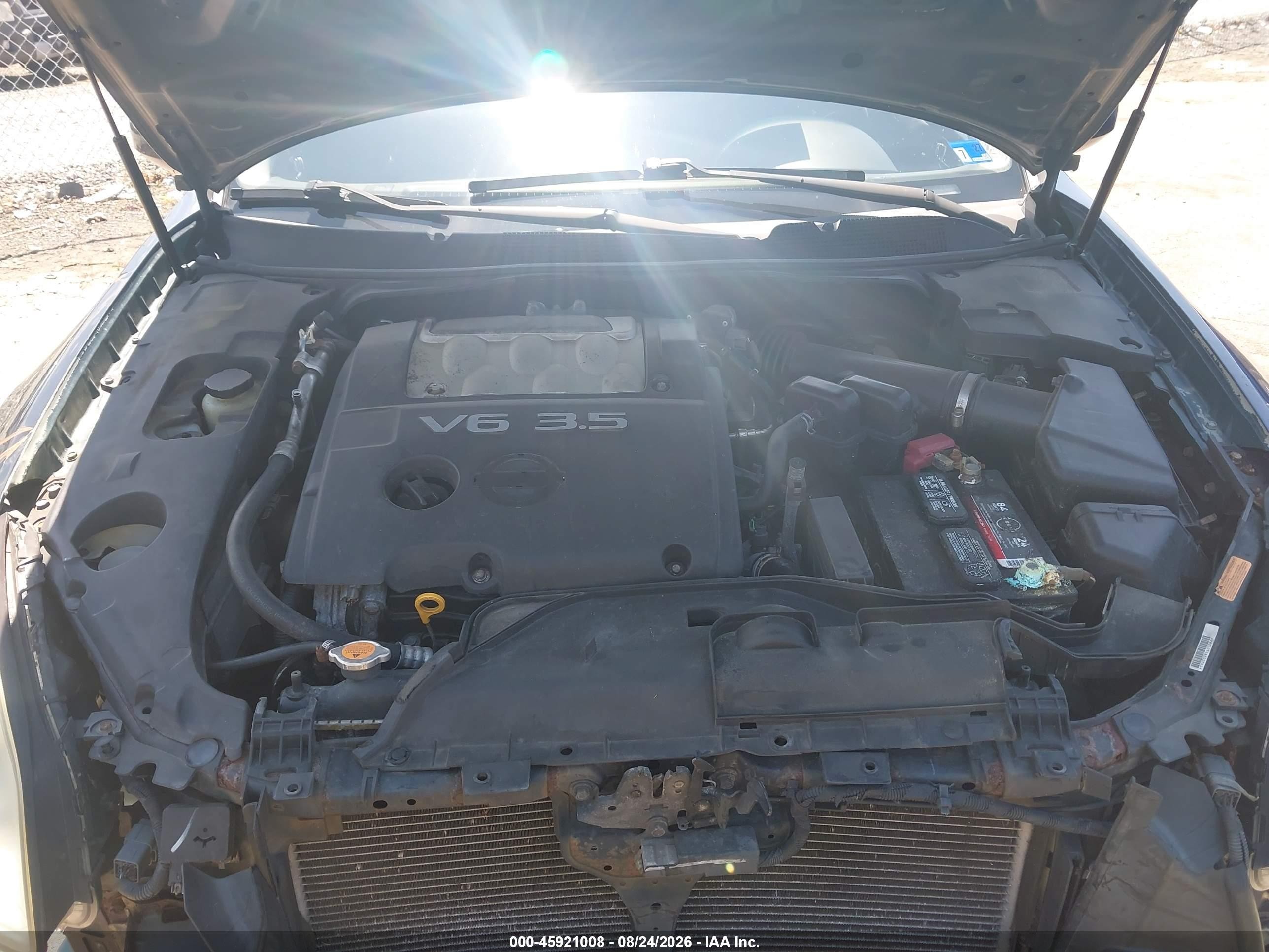 2007 Nissan Maxima 3.5 Se Blue vin: 1N4BA41E97C842633