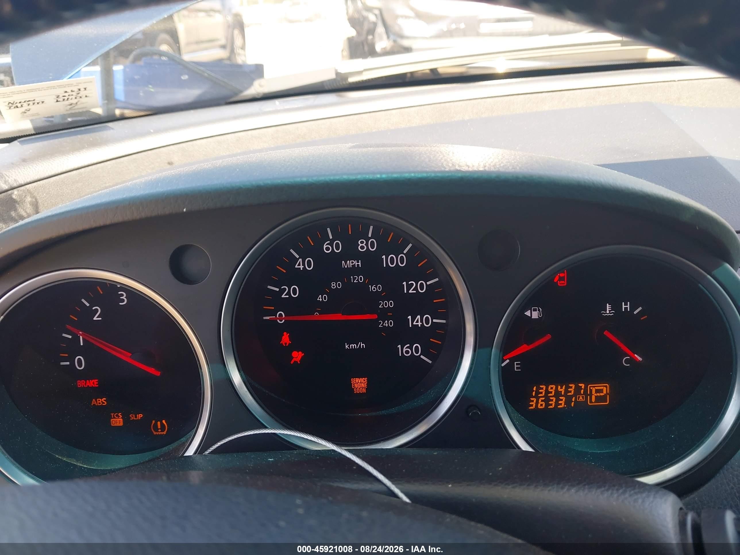2007 Nissan Maxima 3.5 Se Blue vin: 1N4BA41E97C842633