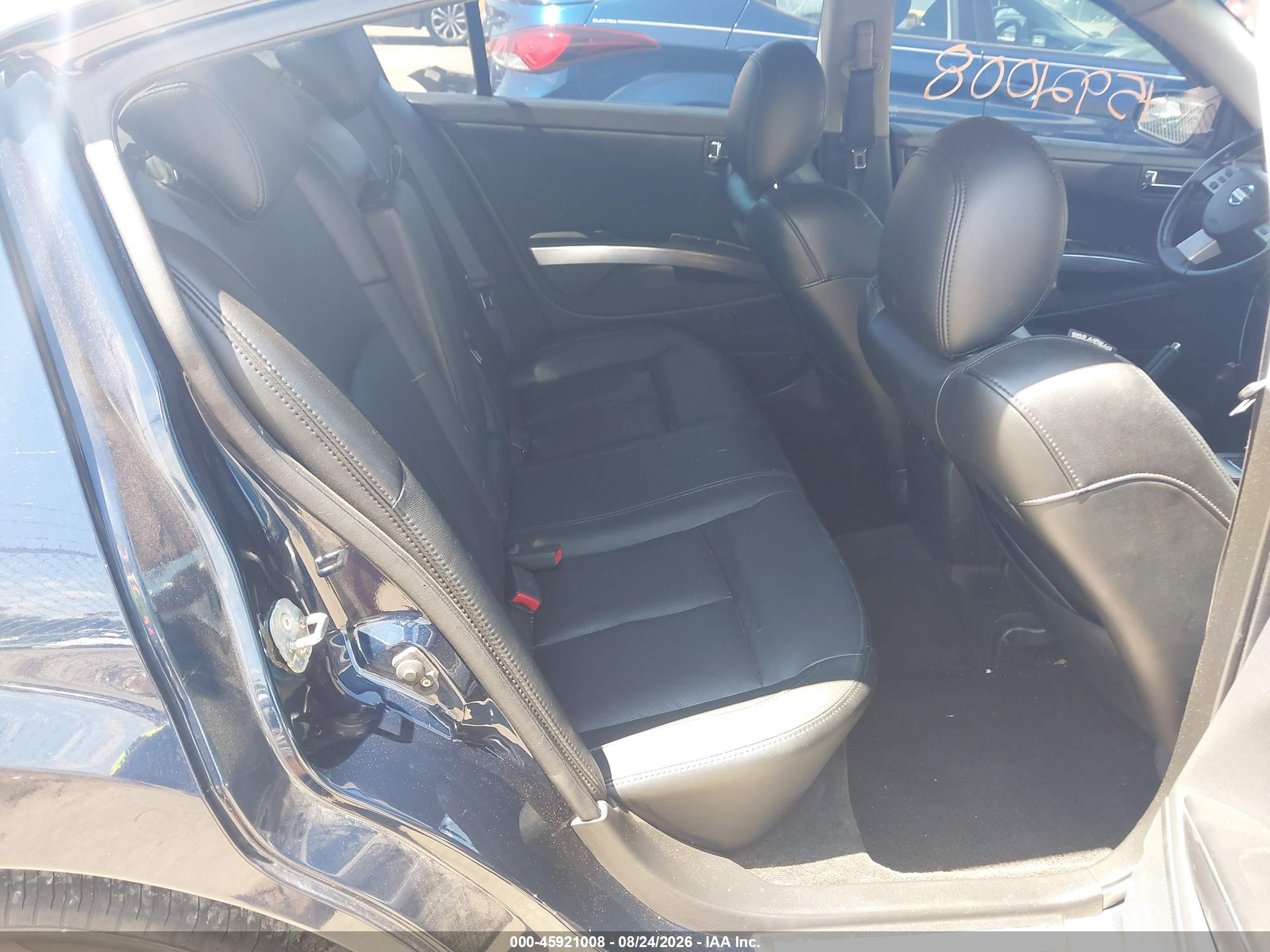 2007 Nissan Maxima 3.5 Se Blue vin: 1N4BA41E97C842633