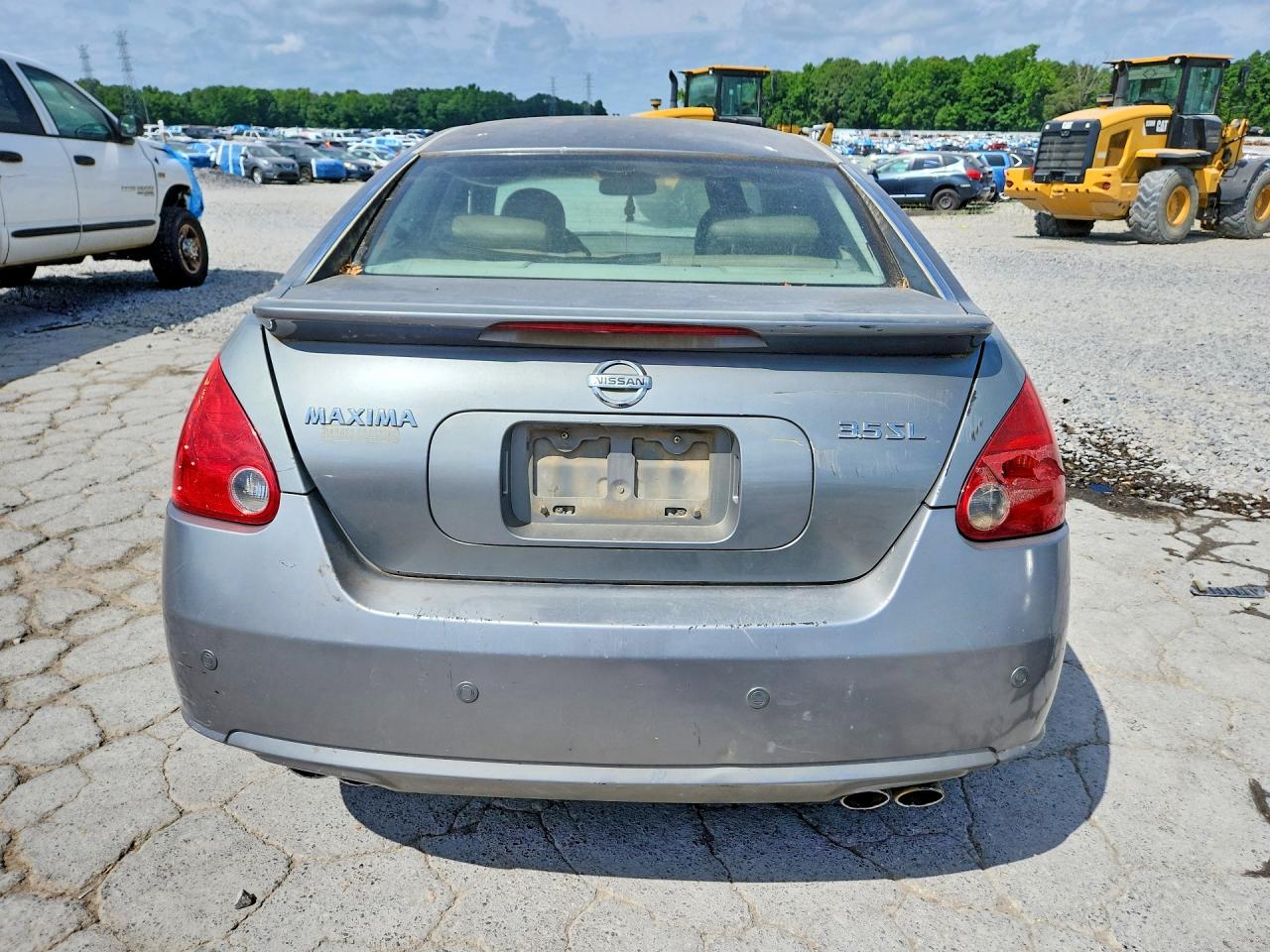 2007 Nissan Maxima 3.5 Se Gray vin: 1N4BA41E97C863997