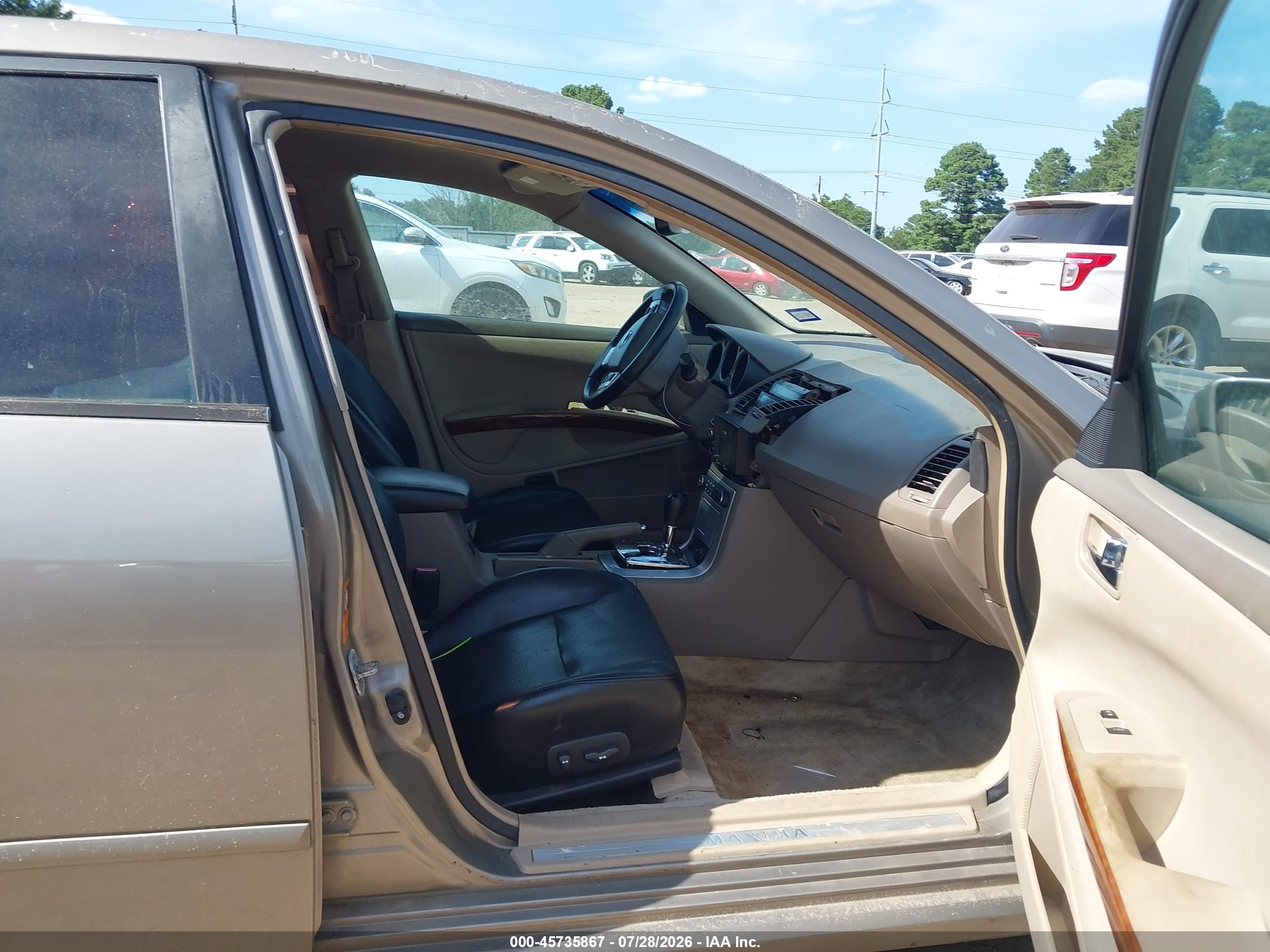 2008 Nissan Maxima 3.5 Se Champagne vin: 1N4BA41E98C803509