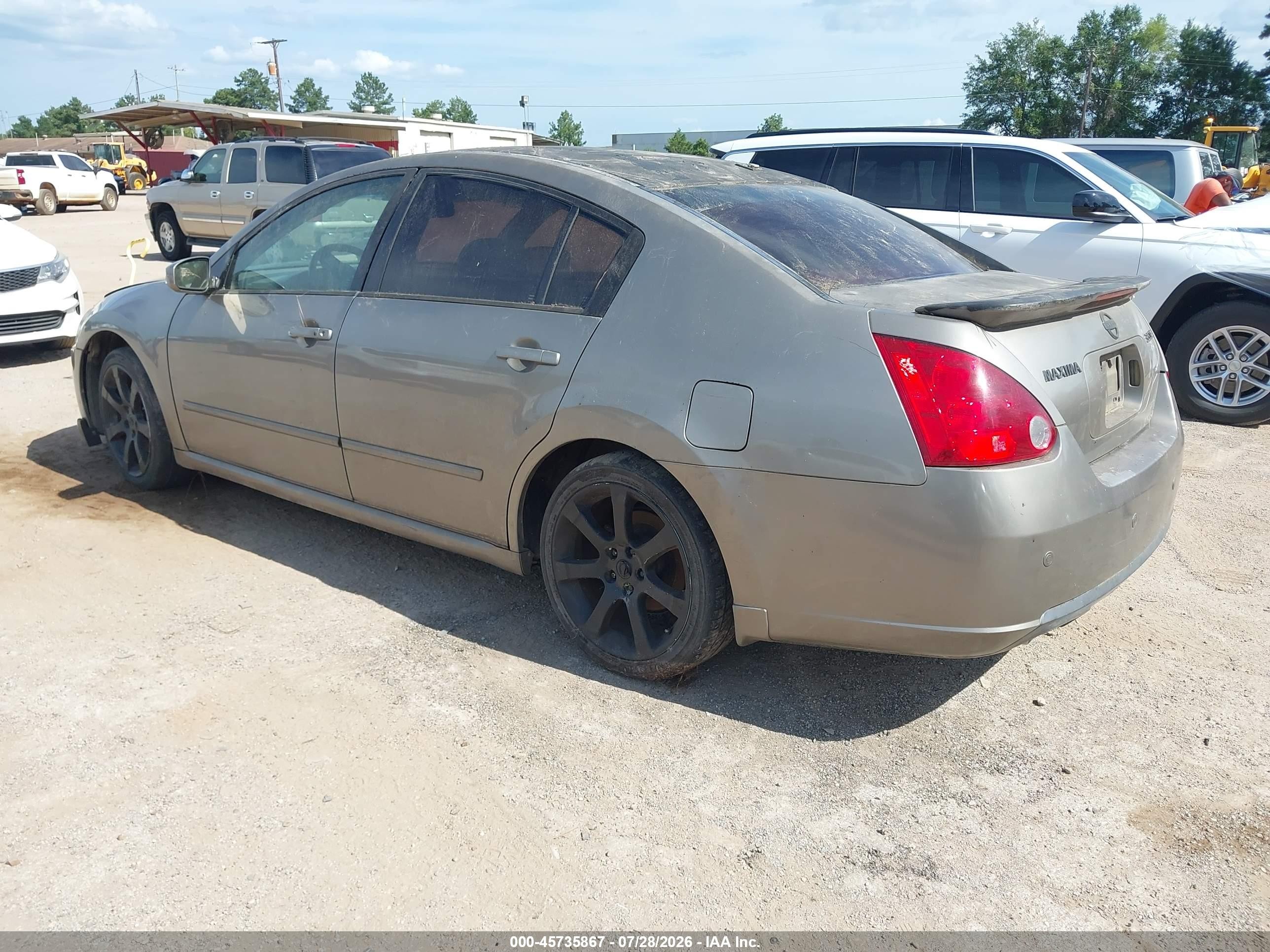 2008 Nissan Maxima 3.5 Se Champagne vin: 1N4BA41E98C803509