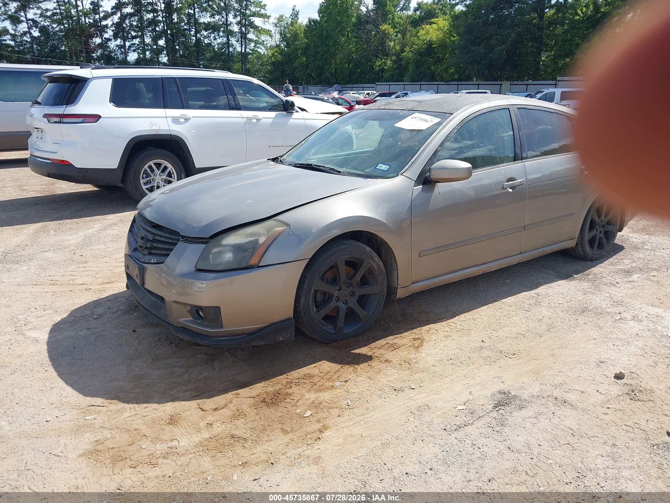 2008 Nissan Maxima 3.5 Se Champagne vin: 1N4BA41E98C803509