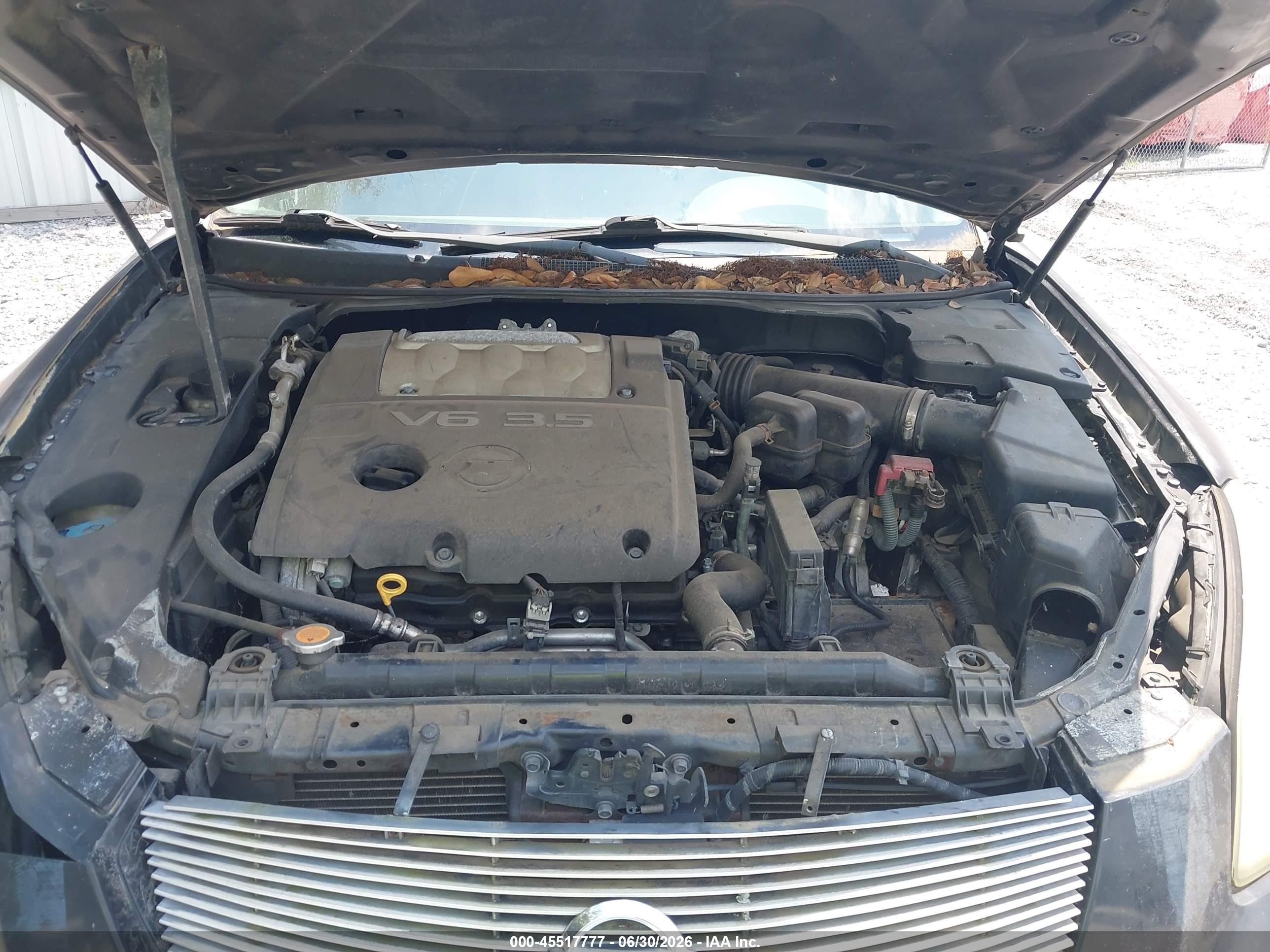 2008 Nissan Maxima 3.5 Se Черный vin: 1N4BA41E98C829530