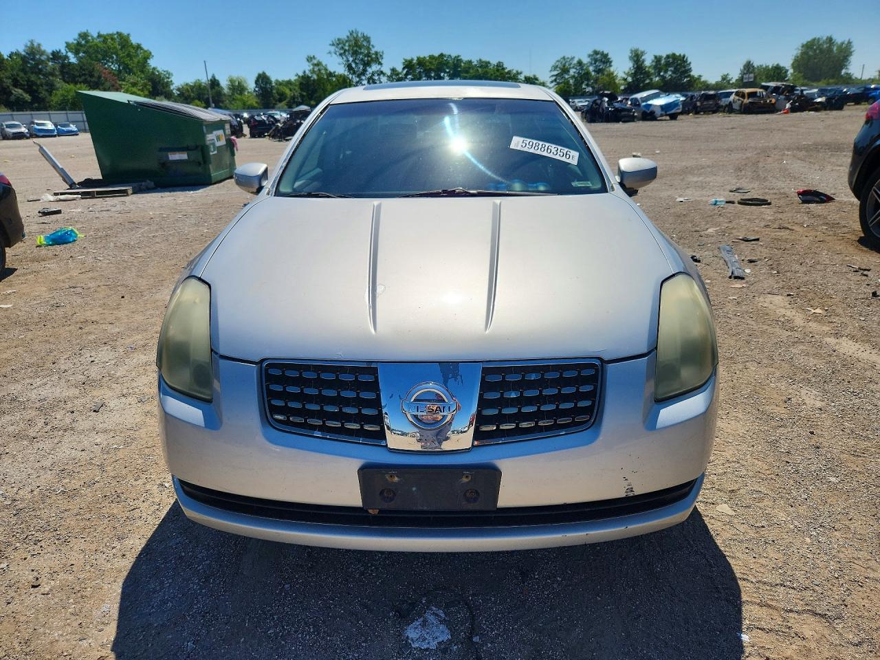 2004 Nissan Maxima Se/sl Silver vin: 1N4BA41EX4C802279