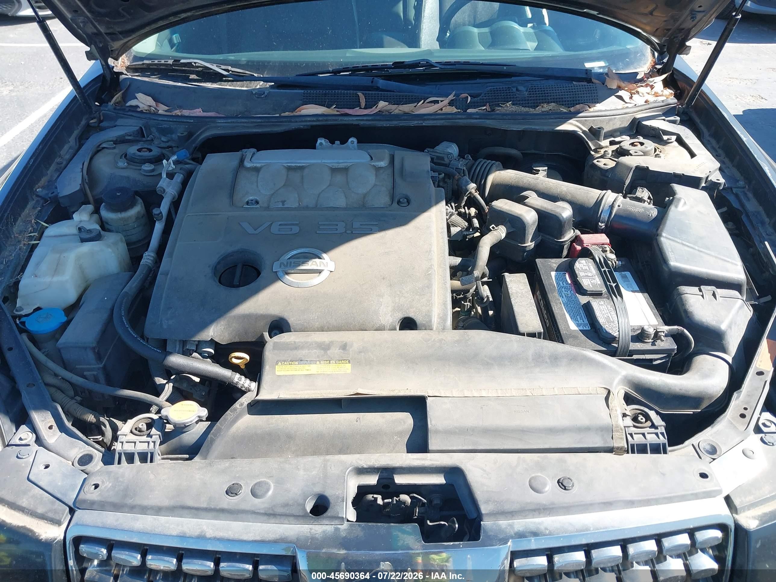 2004 Nissan Maxima 3.5 Sl Black vin: 1N4BA41EX4C835962