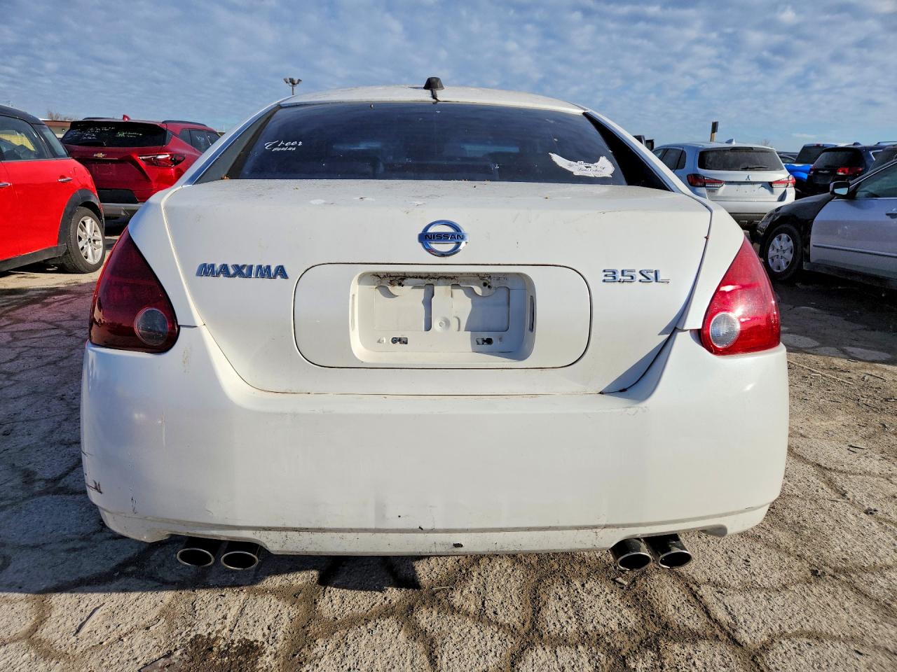 2004 Nissan Maxima 3.5 Se Белый vin: 1N4BA41EX4C859713