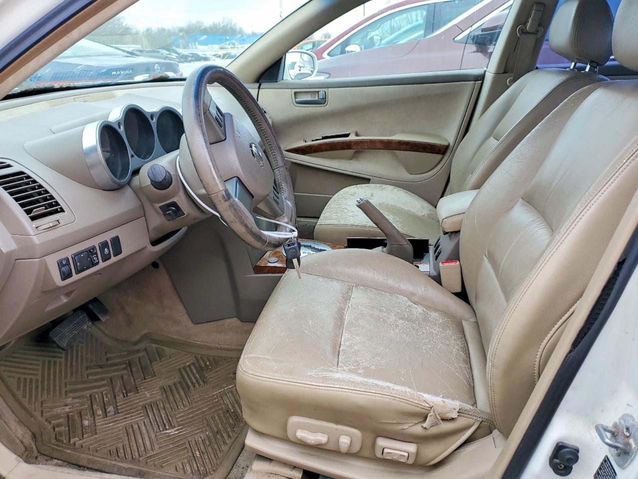 2004 Nissan Maxima 3.5 Se Белый vin: 1N4BA41EX4C859713