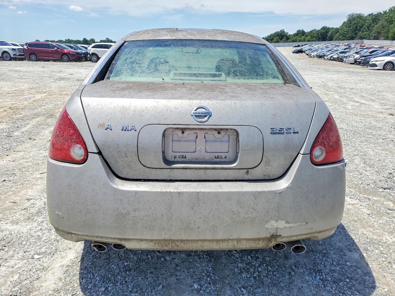 2004 Nissan Maxima 3.5 Se Gray vin: 1N4BA41EX4C907016