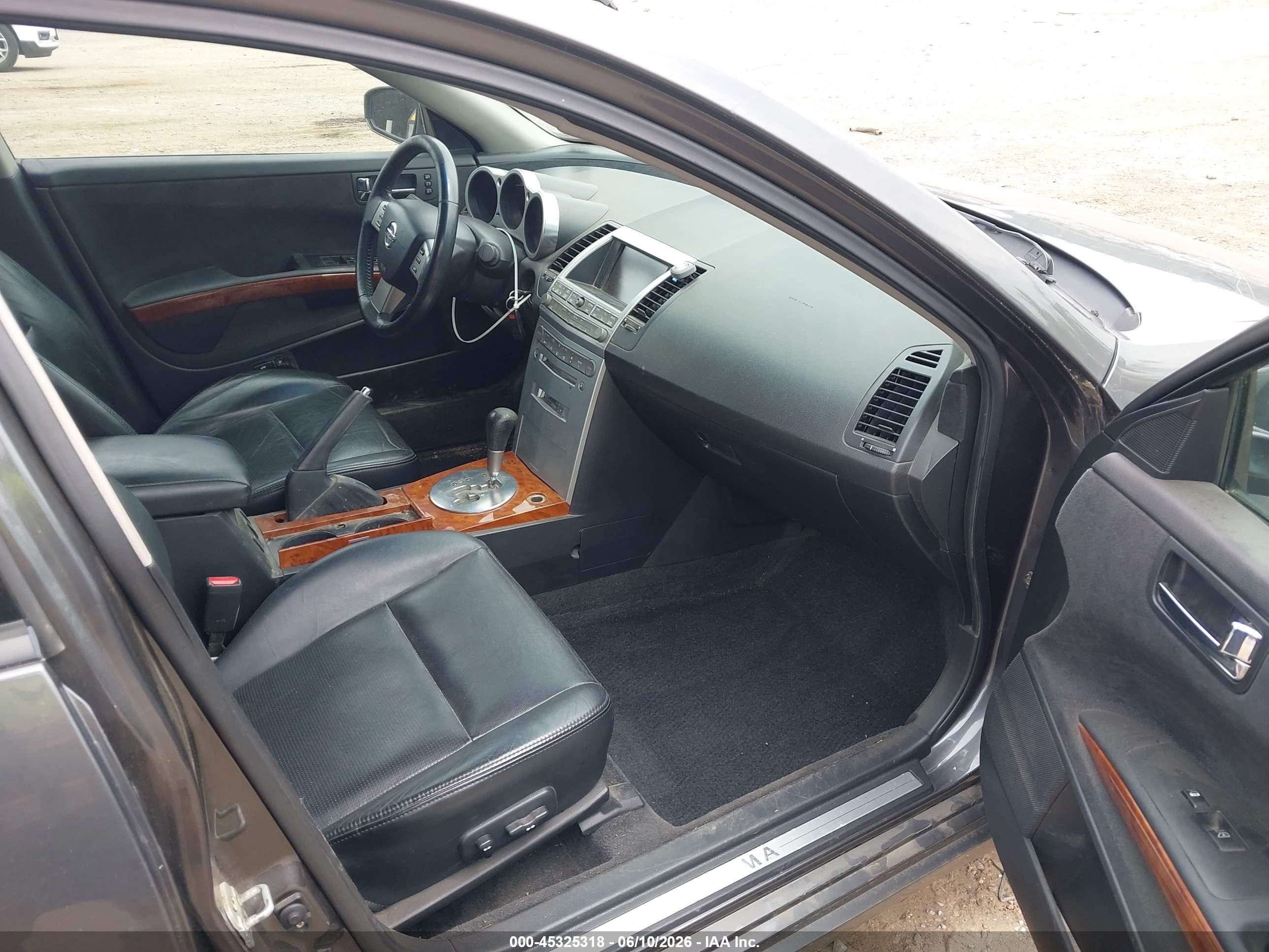 2005 Nissan Maxima 3.5 Sl Серый vin: 1N4BA41EX5C829600