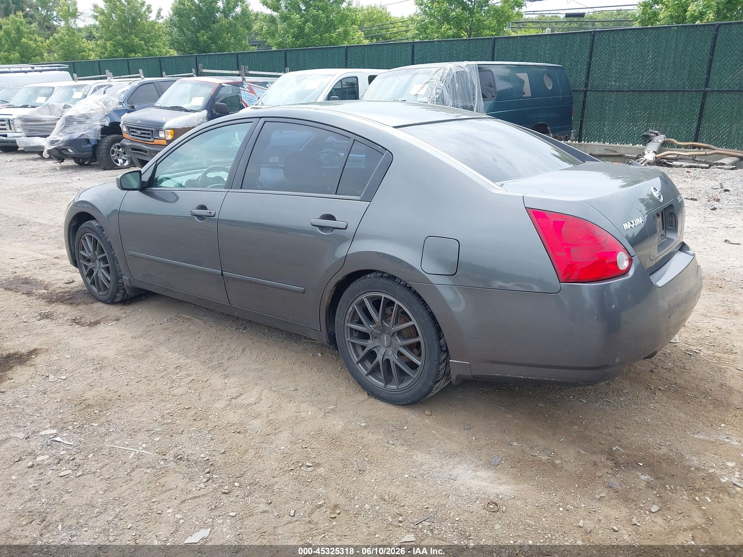2005 Nissan Maxima 3.5 Sl Серый vin: 1N4BA41EX5C829600