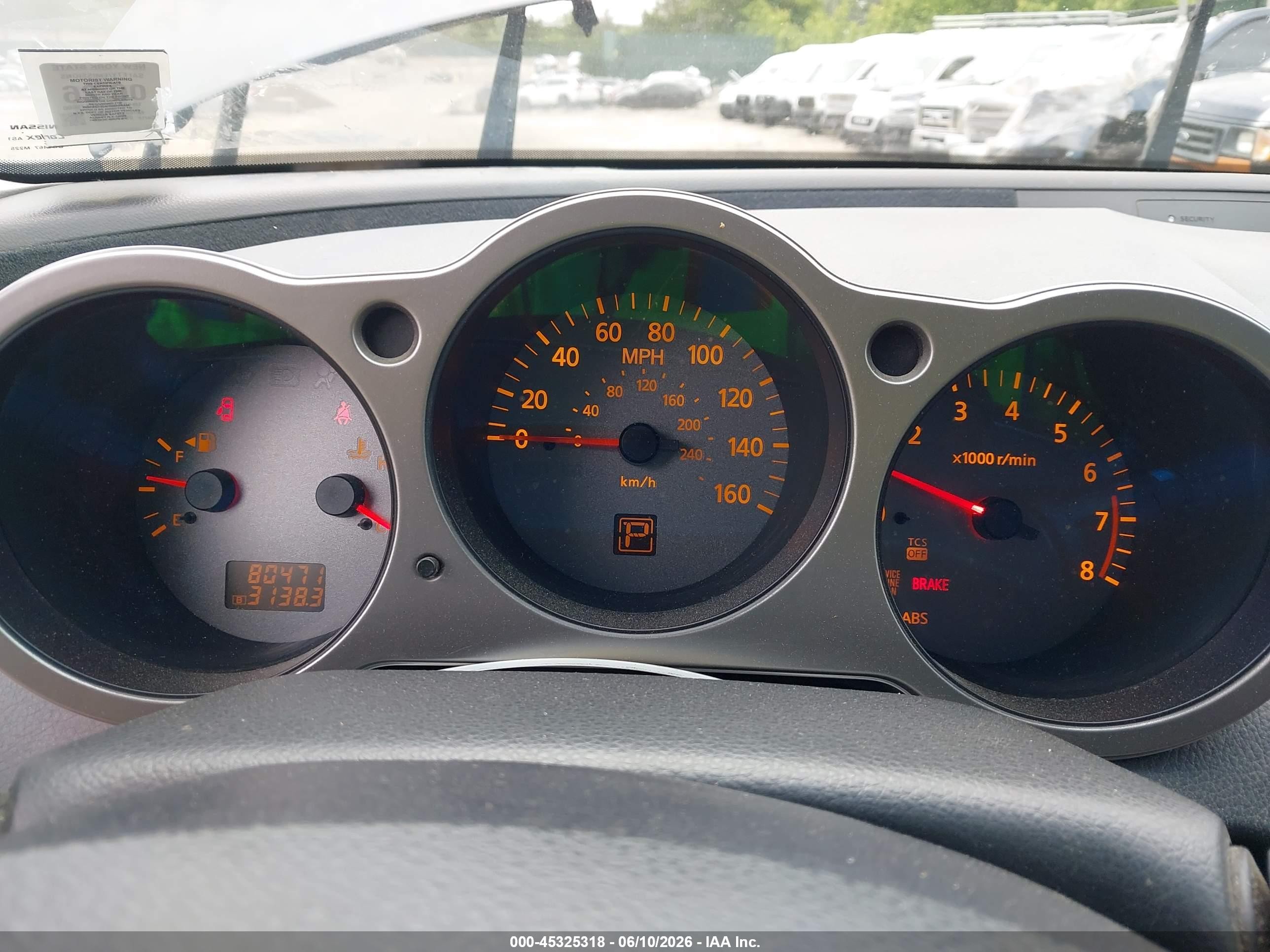 2005 Nissan Maxima 3.5 Sl Серый vin: 1N4BA41EX5C829600